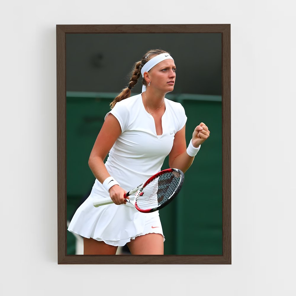 Poster Petra kvitova hauteur – affiche Tennis (vue 5)